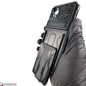 Combo dėklas su kojele ir kortelių dėklu (Apple Iphone 11 Pro Max) Combo dėklas su kojele ir kortelių dėklu (Apple Iphone 11 Pro Max)